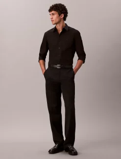 Calvin Klein Schmales Button-Down-Hemd aus Stretch^Herren Hemden & Poloshirts