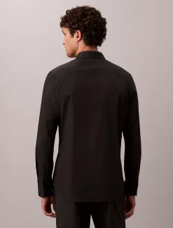 Calvin Klein Schmales Button-Down-Hemd aus Stretch^Herren Hemden & Poloshirts