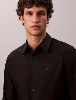 Calvin Klein Schmales Button-Down-Hemd aus Stretch^Herren Hemden & Poloshirts