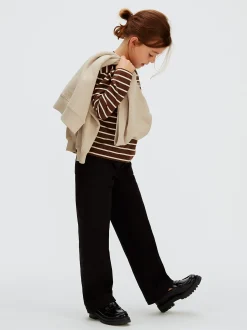 Calvin Klein Schmales gestreiftes T-Shirt^Kinder Kleidung