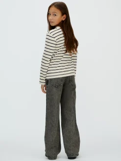 Calvin Klein Schmales gestreiftes T-Shirt^Kinder Kleidung