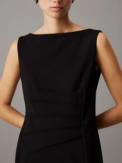 Calvin Klein Schmales Kleid mit Raffungen^Damen Kleider & Röcke