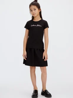 Calvin Klein Schmales Logo-T-Shirt^Kinder T-shirts & Tops|Kleidung