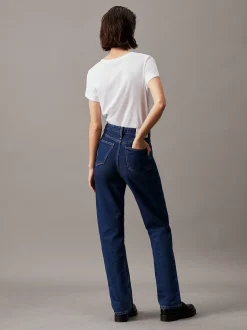 Calvin Klein Schmales Logo-T-Shirt aus Baumwolle^Damen T-shirts & Tops