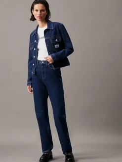 Calvin Klein Schmales Logo-T-Shirt aus Baumwolle^Damen T-shirts & Tops