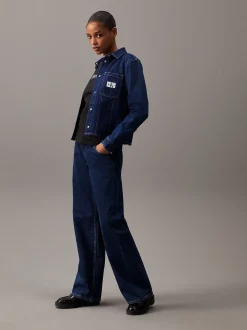 Calvin Klein Schmales Logo-T-Shirt aus Baumwolle^Damen T-shirts & Tops