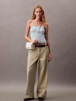 Calvin Klein Schmales Monogramm-Camisole^Damen T-shirts & Tops