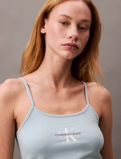 Calvin Klein Schmales Monogramm-Camisole^Damen T-shirts & Tops