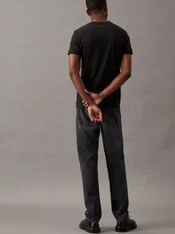 Calvin Klein Schmales Monogramm-T-Shirt^Herren T-shirts