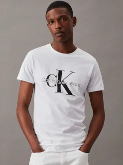 Calvin Klein Schmales Monogramm-T-Shirt^Herren T-shirts