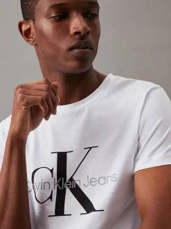 Calvin Klein Schmales Monogramm-T-Shirt^Herren T-shirts