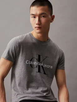 Calvin Klein Schmales Monogramm-T-Shirt^Herren T-shirts