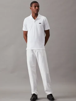 Calvin Klein Schmales Poloshirt aus Stretch-Piqué^Herren Hemden & Poloshirts