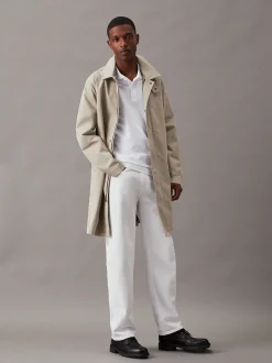 Calvin Klein Schmales Poloshirt aus Stretch-Piqué^Herren Hemden & Poloshirts