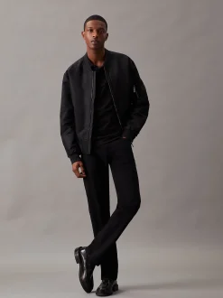 Calvin Klein Schmales Poloshirt aus Stretch-Piqué^Herren Hemden & Poloshirts