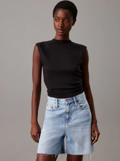 Calvin Klein Schmales, ärmelloses Top^Damen T-shirts & Tops