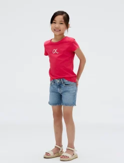 Calvin Klein Schmales T-Shirt^Kinder T-shirts & Tops|Kleidung