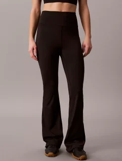 Calvin Klein Schnell trocknende, ausgestellte Gym-Leggings mit hohem Bund^Damen Sport Leggings|Hosen & Shorts