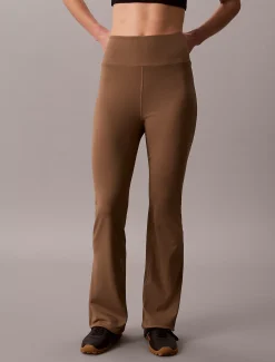 Calvin Klein Schnell trocknende, ausgestellte Gym-Leggings mit hohem Bund^Damen Sport Leggings|Hosen & Shorts