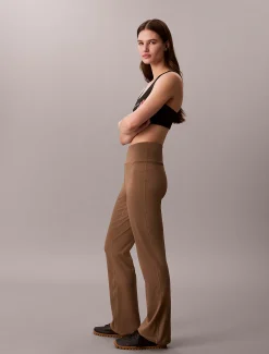 Calvin Klein Schnell trocknende, ausgestellte Gym-Leggings mit hohem Bund^Damen Sport Leggings|Hosen & Shorts