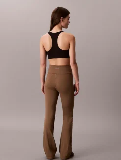 Calvin Klein Schnell trocknende, ausgestellte Gym-Leggings mit hohem Bund^Damen Sport Leggings|Hosen & Shorts