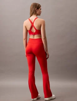 Calvin Klein Schnell trocknende, ausgestellte Gym-Leggings mit hohem Bund^Damen Sport Leggings|Hosen & Shorts