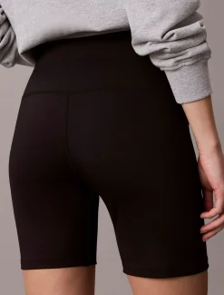 Calvin Klein Schnell trocknende, enge kurze Sporthose mit hohem Bund^Damen Hosen & Shorts|Hosen & Shorts