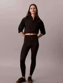Calvin Klein Schnell trocknende Gym-Leggings mit hohem Bund^Damen Sport Leggings|Hosen & Shorts