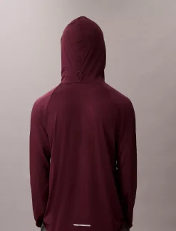 Calvin Klein Schnell trocknender Reise-T-Shirt-Hoodie mit Daumenlöchern^Herren Tops & T-shirts|T-shirts