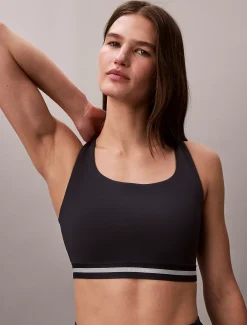 Calvin Klein Schnell trocknender Sport-BH für mittelstarken Halt^Damen Sport-bhs|Bhs & BralettesFrisch Eingetroffen