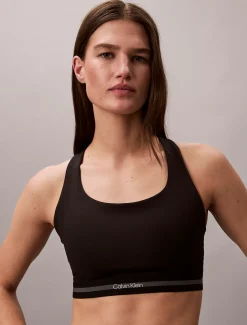 Calvin Klein Schnell trocknender Sport-BH für mittelstarken Halt^Damen Sport-bhs|Bhs & BralettesFrisch Eingetroffen