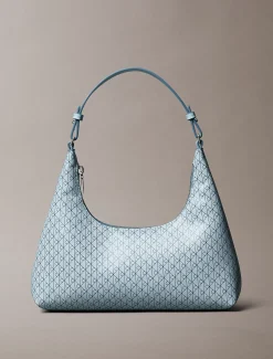 Calvin Klein Schultertasche mit durchgehendem Monogramm-Logo^Damen Umhängetaschen|SchultertaschenFrisch Eingetroffen