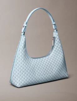 Calvin Klein Schultertasche mit durchgehendem Monogramm-Logo^Damen Umhängetaschen|SchultertaschenFrisch Eingetroffen