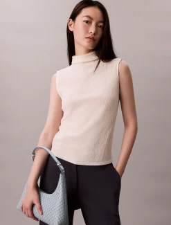 Calvin Klein Schultertasche mit durchgehendem Monogramm-Logo^Damen Umhängetaschen|SchultertaschenFrisch Eingetroffen