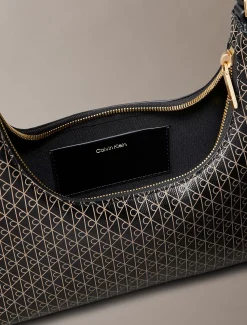 Calvin Klein Schultertasche mit durchgehendem Monogramm-Logo^Damen Umhängetaschen|SchultertaschenFrisch Eingetroffen