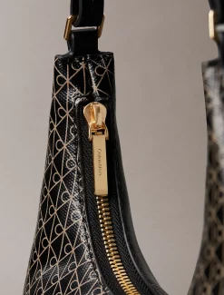 Calvin Klein Schultertasche mit durchgehendem Monogramm-Logo^Damen Umhängetaschen|SchultertaschenFrisch Eingetroffen