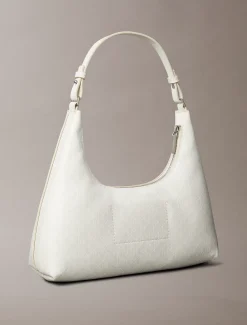 Calvin Klein Schultertasche mit durchgehendem Monogramm-Logo^Damen Umhängetaschen|SchultertaschenFrisch Eingetroffen