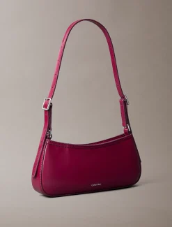 Calvin Klein Schultertasche mit kleinem Monogramm-Logo^Damen SchultertaschenFrisch Eingetroffen|Taschen