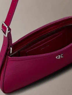 Calvin Klein Schultertasche mit kleinem Monogramm-Logo^Damen SchultertaschenFrisch Eingetroffen|Taschen