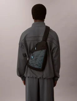 Calvin Klein Schultertasche mit Mesh-Vorderseite^Herren Umhängetaschen & Schultertaschen|Taschen