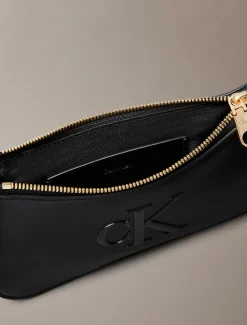 Calvin Klein Schultertasche mit Mini-Monogramm-Logoprägung^Damen Umhängetaschen|Taschen