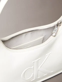 Calvin Klein Schultertasche mit Monogramm-Logoprägung^Damen Umhängetaschen|SchultertaschenFrisch Eingetroffen