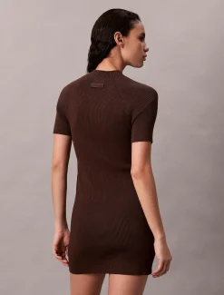 Calvin Klein Sculpted Minikleid aus Strick^Damen Kleider & Röcke