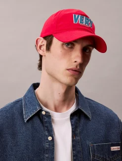 Calvin Klein Sehr grafische Baseballcap^Damen Taschen & Accessoires|Hüte & MützenFrisch Eingetroffen
