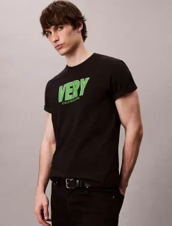 Calvin Klein Sehr lässiges T-Shirt mit Grafik^Herren T-shirts