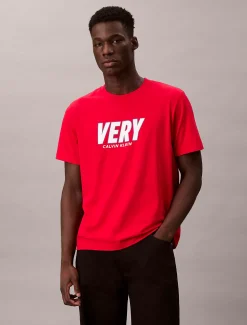 Calvin Klein Sehr lässiges T-Shirt mit Grafik^Herren T-shirts