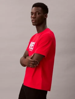 Calvin Klein Sehr lässiges T-Shirt mit Grafik^Herren T-shirts