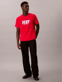 Calvin Klein Sehr lässiges T-Shirt mit Grafik^Herren T-shirts
