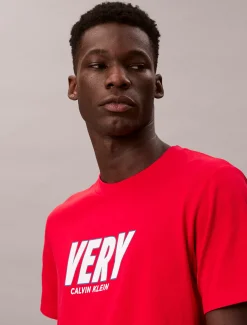 Calvin Klein Sehr lässiges T-Shirt mit Grafik^Herren T-shirts