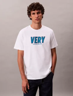 Calvin Klein Sehr lässiges T-Shirt mit Grafik^Herren T-shirts